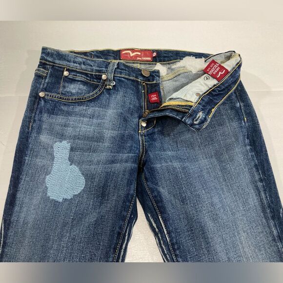 Vintage Miss Vigoss Jeans Women’s 5/6 Bootcut Mid Rise Embroidered Y2K - Picture 6 of 14